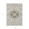 Homeroots 9' X 12' Ivory And Brown Oriental Washable Indoor Outdoor Area Rug 600166 - alternate 9