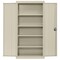Sandusky Lee Shelving Storage Cabinet, 72 in H, 36 in W, 18 in D, Swing, Keyed, Putty, 4 Shelves, 0 Drawers EA4R361872-07 - alternate 9