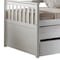 Homeroots Gray and Brown Wood Twin Bed Frame With Trundle 347211 - alternate 6