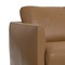 Homeroots 81" Brown Leather Sofa With Black Legs 640993 - alternate 7