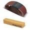 Powertec Sanding Belt Assortment, 4in W, 24in L, Aluminum Oxide, 18PK & Abrasive Cleaning Stick 110012N - alternate 1
