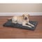 Slumber Pet ZW941 35 22 Plush Dog Mat, 35 in L, 22 in W, Plush Fur/Polyfiber Cover, Gray ZW941 35 41 - alternate 2