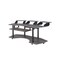 Homeroots 83" Black Music Recording Studio Desk 491453 - alternate 6