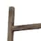 Homeroots 5 Step Rustic Espresso Gray Wood Ladder Shelf 380328 - alternate 5