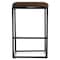Elama 2 Piece Faux Leather Bar Chair in Brown with Black Base ELM-2102-BROWN - alternate 9