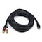 Monoprice A/V Cable, 3.5mm(M)/2 RCA(M), 10ft 5599 - alternate 1