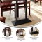 Flash Furniture Palis 27in. W x 15in. D Dining Height Double Column Table Base for 30in. x 48in. Table Tops, Black XU-DG-TB002-OUT-BLK-GG - alternate 8
