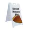 Signmission Sweet Potato Pie, A-Frame & 2 Decals Installed, Heavy-Duty Plastic Frame SBHD-D-2436-Sweet Potato Pie - alternate 1