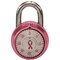 Master Lock 2 in. H X 1-7/8 in. W Steel 3-Dial Combination Combination Padlock 1530DPNK - alternate 1