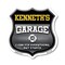 Signmission Kenneth's Garage I Can Fix Everything But Stupid, 6 Inch X 6 Inch, Plastic Sign SHI-P-6-490-KENNETH - alternate 1
