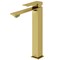 Vigo Dunn Single Handle Single-Hole Bathroom Vessel Faucet in Matte Brushed Gold VG03036MG - alternate 1
