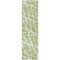 Homeroots 8' Runner Green and White Abstract Washable Non Skid Indoor Outdoor Runner Rug 559623 - alternate 9