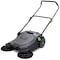 Vevor Walk-behind Hand Push Floor Sweeper 25.6" Width 5 Gallon Waste Container S13-001A - alternate 1