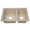Lippert 25IN X 17IN DOUBLE BOWL SINK - PARCHMENT 809029 - alternate 1