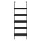 Homeroots 72" Black Metal and Wood Five Tier Bookcase 489800 - alternate 9