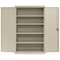 Sandusky Lee Heavy Duty Welded Steel Storage Cabinet, 46x24x72, Putty EA4R462472-07 - alternate 7