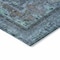 Homeroots 9' X 12' Blue And Gray Medallion Washable Indoor Outdoor Area Rug 616056 - alternate 9