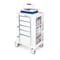 Omnimed Phlebotomy Cart, Aluminum & Plastic, 42 in H, 23.5 in W 351004 - alternate 1