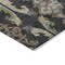 Homeroots 3' X 5' Black Green And Brown Floral Washable Indoor Outdoor Area Rug 605271 - alternate 6