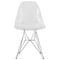 Leisuremod Cresco Plastic Dining Side Chair, Clear CR19CL - alternate 8