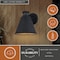 Vaxcel VAXCEL Smith, 8.75 in, Textured Black Outdoor Wall Light, Motion Sensor, Dusk to Dawn, Dark Sky T0820 - alternate 9