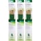 Princeton RealValue Brush Set, Natural Bristles, Long Handle Mixed Media Paintbrush, Green, 4-Piece Set, 3PK PR9118 - alternate 1