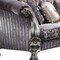 Homeroots 76in Purple And Platinum Velvet Loveseat and Toss Pillows 515709 - alternate 5