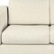 Homeroots 61" Ivory Fabric Sofa With Walnut Legs 641135 - alternate 7