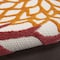 Homeroots 3' X 5' Green Orange and Red Indoor Outdoor Area Rug 521643 - alternate 9