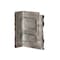 Durakwik Stone Siding Corner, 13 in L, 10 in W, 4 in Thick, Interlocking Edge, Volcano Ash, 4PK 310VAC - alternate 2