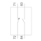 Siemens 2nd auxiliary switch block on the right, for 3TB46...3TB50 3TY6501-1L - alternate 5