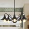 Jonathan Y Cade 27" 5-Light Metal Farmhouse Industrial LED Pendant, Oil Rubbed Bronze JYL7579A - alternate 14