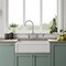 Whitehaus Collection 33 in Reversible Single Bowl Fireclay Kitchen Sink with Grid WHRP3318-W - alternate 7