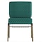 Flash Furniture 21"W Green Dot Fabric Church Chair w/ Basket, 4PK 4-FD-CH0221-4-GV-S0808-BAS-GG - alternate 11