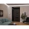 Vdomdoors Aluminum Door Iron 0255 Black Entry Steel Metal Classic Painted 48 x 96 (36+12 x 80+16)-Left Inswin IRON0255EXD-BLK-W36+12xH80+16-LH-I - alternate 4