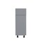 Cambridge Radiance 21 in. W x 24 in. D x 34.50 in. H Ready to Assemble Slab Base Kitchen Cabinet in Matte Grey SA-B21-MG-KIT - alternate 1