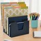 Acrimet 5 Section Incline File Sorter Desk Organizer Rack for Office Desktop Plastic Black Color 225.1 - alternate 9