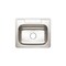 Premier Drop-In Stainless Steel Kitchen Sink 25 in. 4-Hole Single Bowl Kitchen Sink with Brush Finish 3562895 - alternate 2