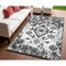 Homeroots 4' X 6' Black Indoor Outdoor Area Rug 555598 - alternate 1