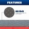 Marshalltown Diamond Sanding Blocks, 60-Coarse Grit for Tile, Stone, Glass DTSB60 - alternate 6