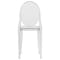 Leisuremod Marion Transparent Acrylic Modern Chair, Clear GV19CL - alternate 9