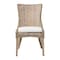 Bali & Pari Derris Natural Rattan Dining Chair, Greywashed 262-14302-ZORO - alternate 8