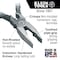 Klein Tools 8 5/8 in Linemans Plier High Leverage w/ Wire Crimper, Steel 12098 - alternate 13
