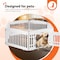 Simple Deluxe HealSmart 6 Panel Dog Playpen, 24in Exercise Puppy Playpen with Door, Safe, Secure, Folding and Por 3A88PTPPEN3523Q6PEWHT - alternate 7