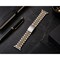 Elegani Steel & Rose Gold Classic Multi-Link Stainless Steel Band Compatible with Apple Watch 42mm HC5LSB-SRGD-42mm - alternate 5