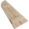 Ekena Millwork Pecky Cypress 2 Board Joined Board-n-Batten w/Quarter Round Arch Top Faux Wood Shutters, 11"W x 76"H SHUBJQ11X76PCPR - alternate 11