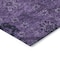 Homeroots 9' X 12' Eggplant Purple And Plum Floral Washable Indoor Outdoor Area Rug 588892 - alternate 8