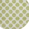Homeroots 8' Sage And Ivory Round Polka Dot Washable Indoor Outdoor Area Rug 614865 - alternate 8