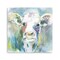 Homeroots Watercolor Cow Unframed Print Wall Art 398926 - alternate 3