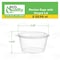 Ecoquality 2 Oz Portion Cups with Hinged Lid Leak Proof Condiment Souffle Containers, 150PK EQHINPC2OZ-150 - alternate 8